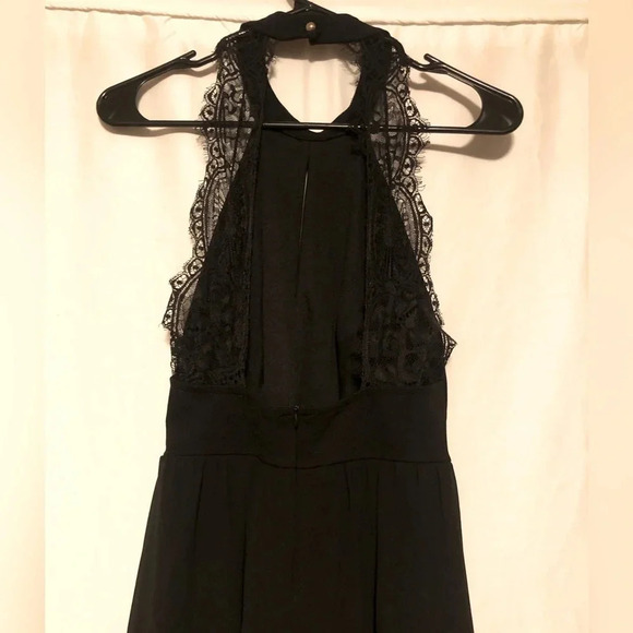 Lulus black halter dress - Picture 4 of 6